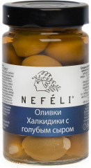 Оливки с голубым сыром