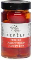 Перцы красные сладкие с сыром фета