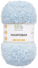 Пряжа для вязания «Махровая», 512 Небесно-голубой