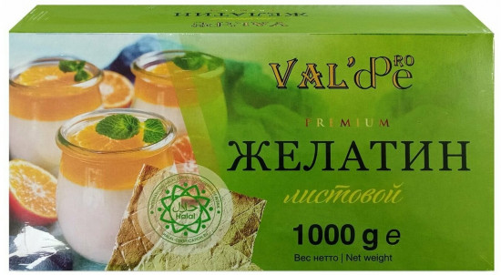 Желатин листовой говяжий