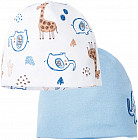 белый, голубой