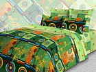 Комплект постельного белья «Кавасаки» с 3D эффектом (арт. 3912/1, 2-спальный, бязь, 2 наволочки 70х70)