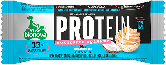 Батончик протеиновый «Кокосовое пралине»