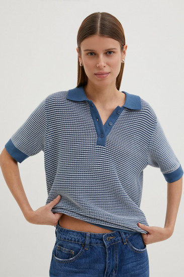 Джемпер-поло женский