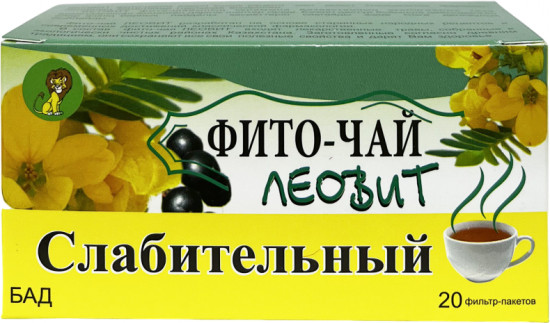 Фито-чай пакетированный «Слабительный»