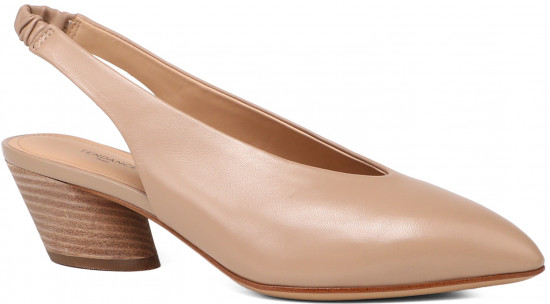 Туфли-слингбэки женские