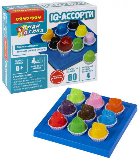 Игра логическая «IQ-мармеладки»