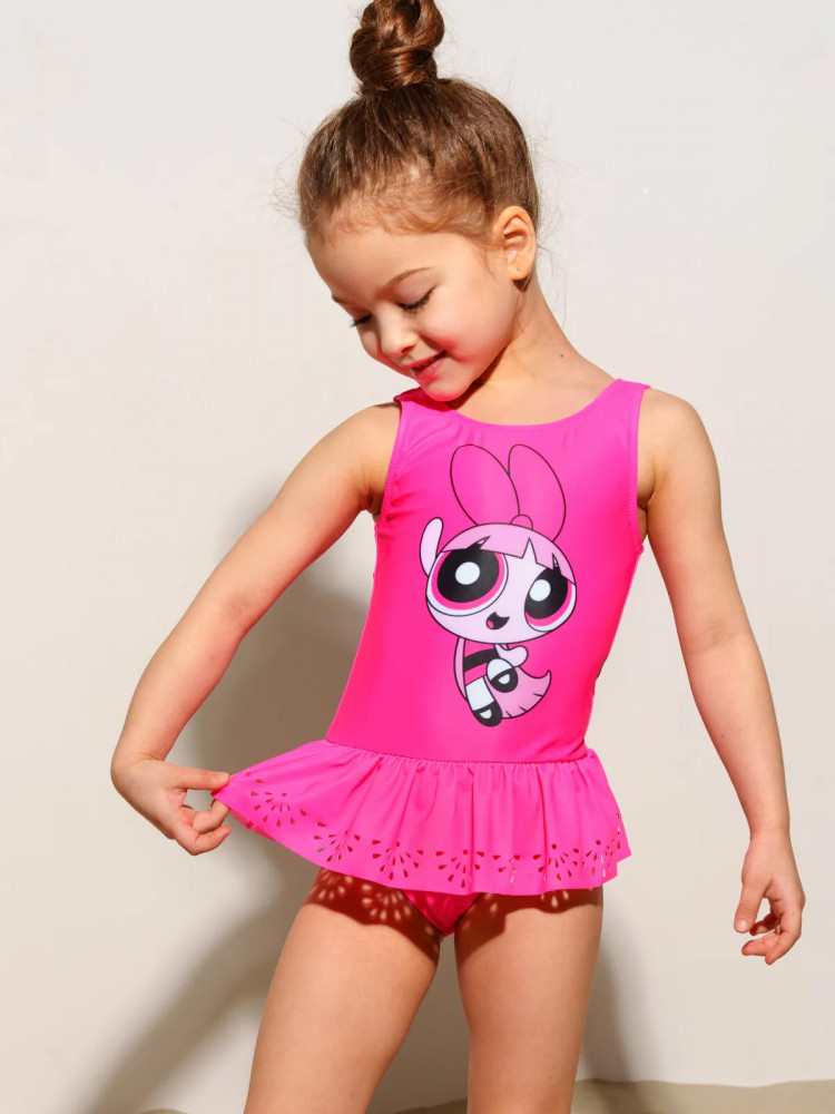 Купальник слитный для девочек | Swimwear | PlayToday