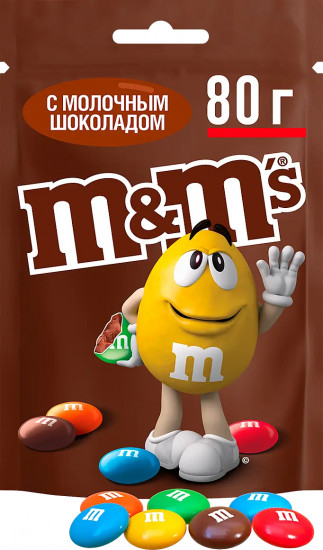 Драже с молочным шоколадом
