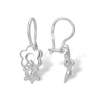 Серьги из серебра