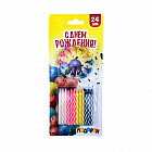 Набор свечей для торта с подставками