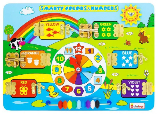 Бизиборд «Smarty Colors & Numbers»