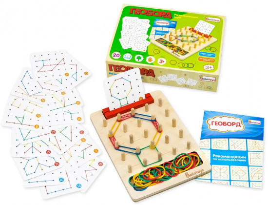 Игра настольная «Геоборд»