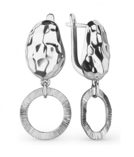 Серьги из серебра