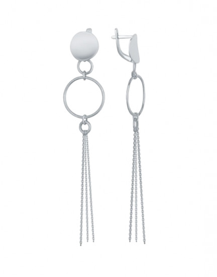Серьги из серебра