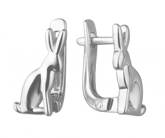 Серьги из серебра