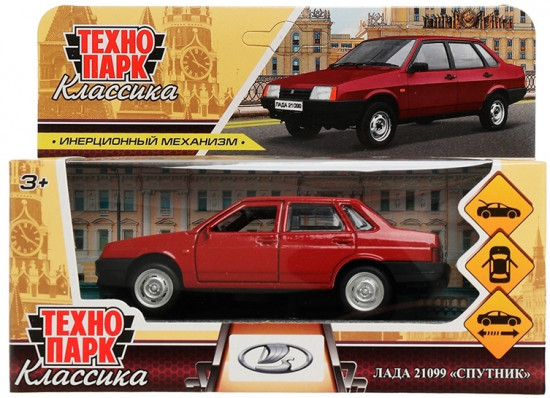 Машина инерционная Lada 21099 «Спутник»