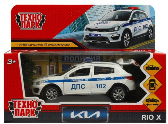 Машина полицейская «Kia Rio»