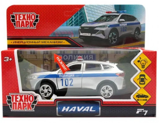 Машина «Haval F7. Полиция»