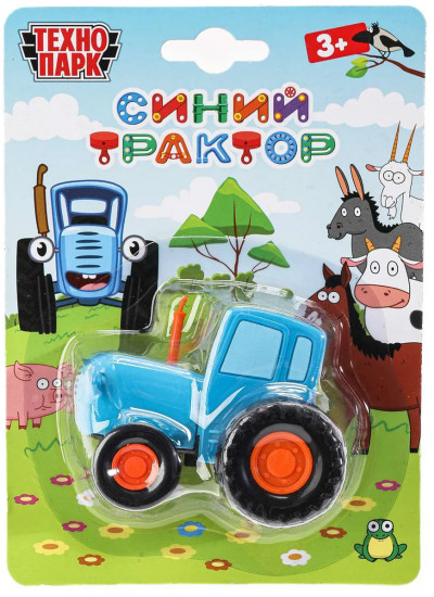 Модель инерционная «Синий трактор»