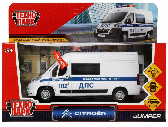 Машина инерционная «Citroёn Jumper. Полиция»