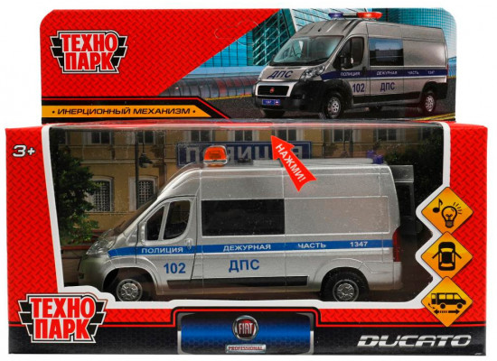 Машина инерционная «Fiat Ducato. Полиция»