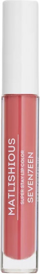 Помада-блеск жидкая для губ «Matlishious super stay lip color», тон 06 Темный пурпурно-розовый