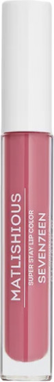 Помада-блеск жидкая для губ «Matlishious super stay lip color», тон 07 Ягодный мусс