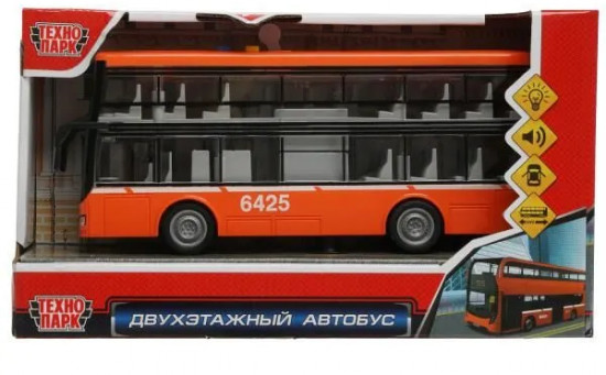 Машина инерционная «Двухэтажный автобус»