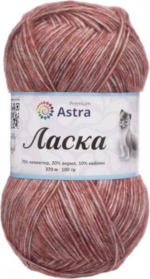 Пряжа для вязания «Ласка», 183 Винный
