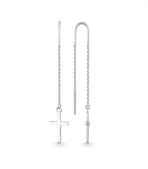 Серьги из серебра