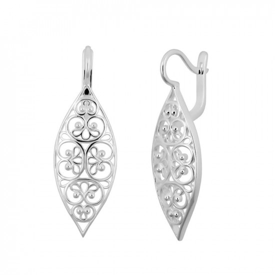 Серьги из серебра