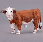 Фигурка декоративная "Герефордский бык", L