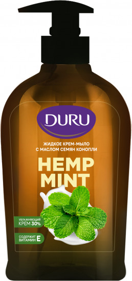 Крем-мыло жидкое «Hemp Mint»