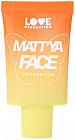 Тональный крем «Matt’ya Face», оттенок 01 Radiant ivory слоновая кость