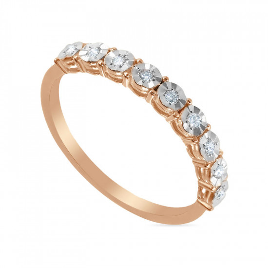 Кольцо из золота с бриллиантами