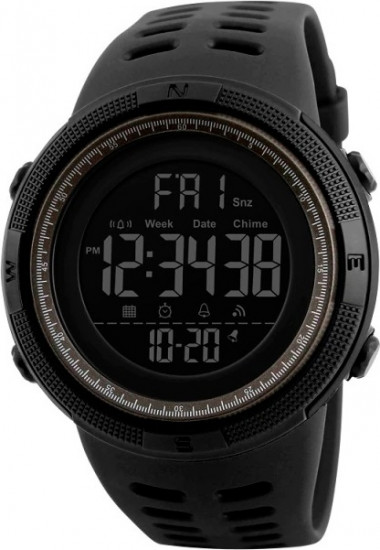Часы наручные 1251BN black/brown