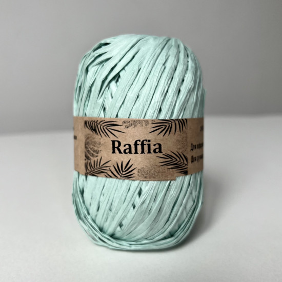 Лента «Рафия», нежная мята