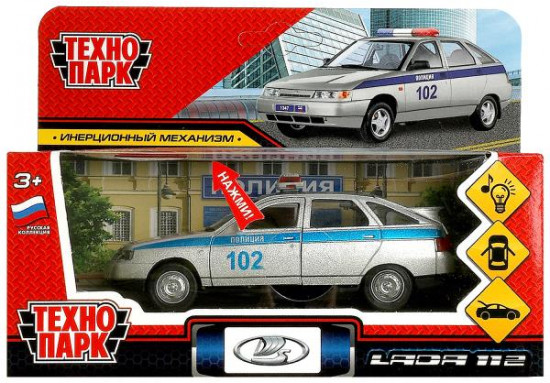 Машина инерционная «ВАЗ-2112. Полиция»