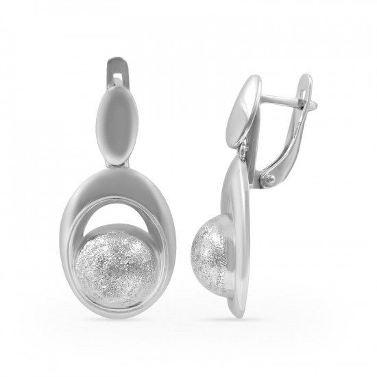 Серьги из серебра