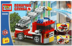 Конструктор «Пожарная машина»
