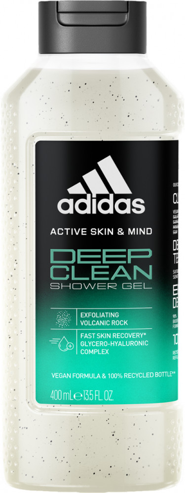 Гель для душа мужской «Deep Clean» | Active Skin & Mind | Adidas