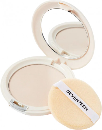 Natural Silky Compact Powder Компактная шелковая пудра для лица SPF 15, оттенок 08 Бежевый