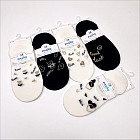 Комплект подследников женских «Black and White»