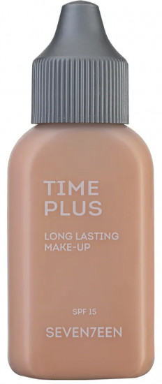 Тональный крем для лица матовый «Time Plus» SPF15, оттенок 05 Темно-бежевый