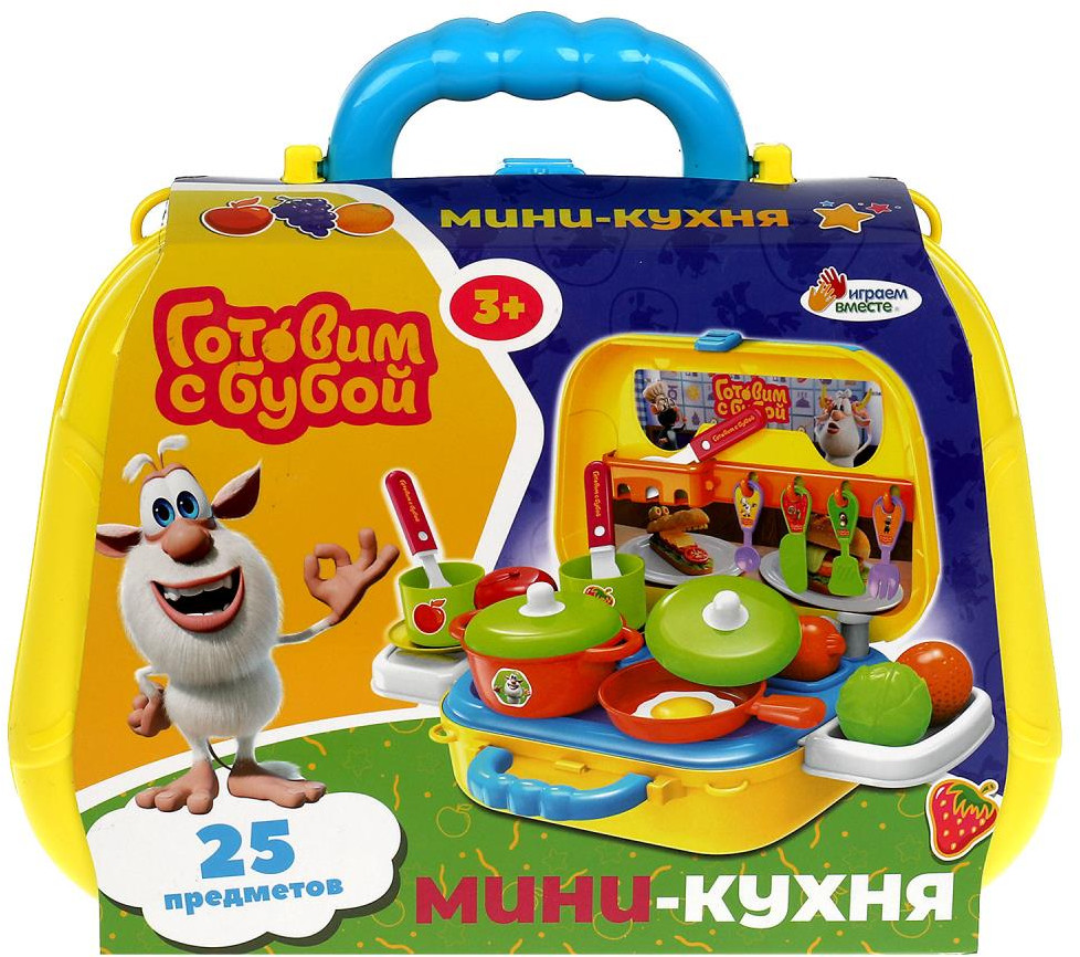 Набор игровой «Готовим с Бубой. Кухня в пластиковом чемодане» | Буба | Играем вместе