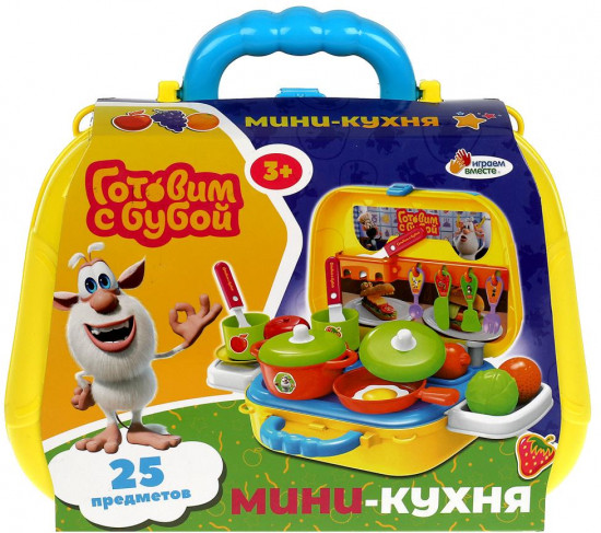 Набор игровой «Готовим с Бубой. Кухня в пластиковом чемодане»