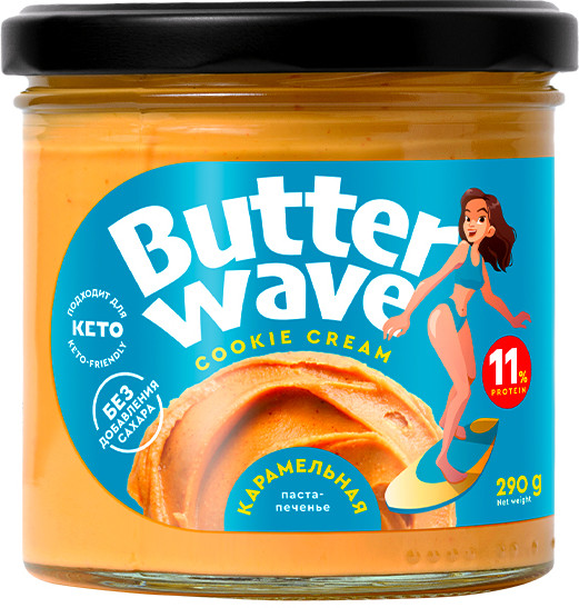 Паста карамельная из печенья «Butter Wave»