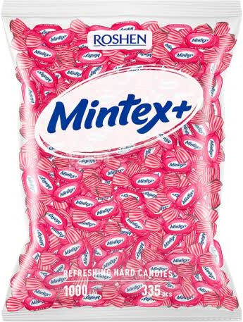 Карамель со вкусом лесных ягод и ментола «Mintex+ Berry»
