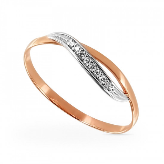 Кольцо из золота с бриллиантами